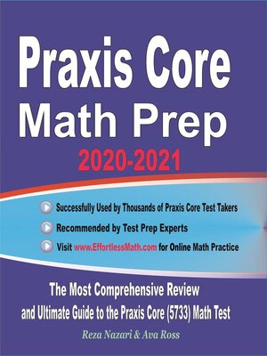 cover image of Praxis Core Math Prep 2020-2021